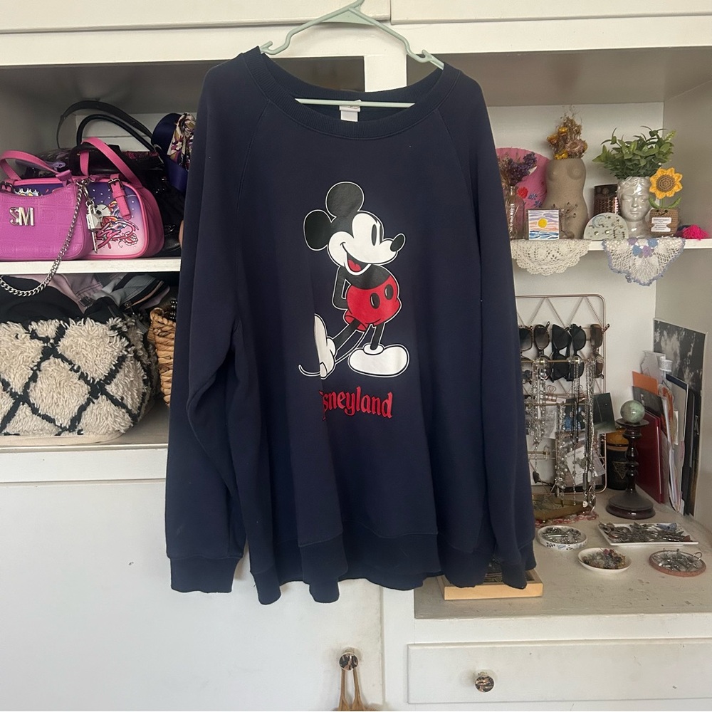 disneyland mickey mouse crewneck